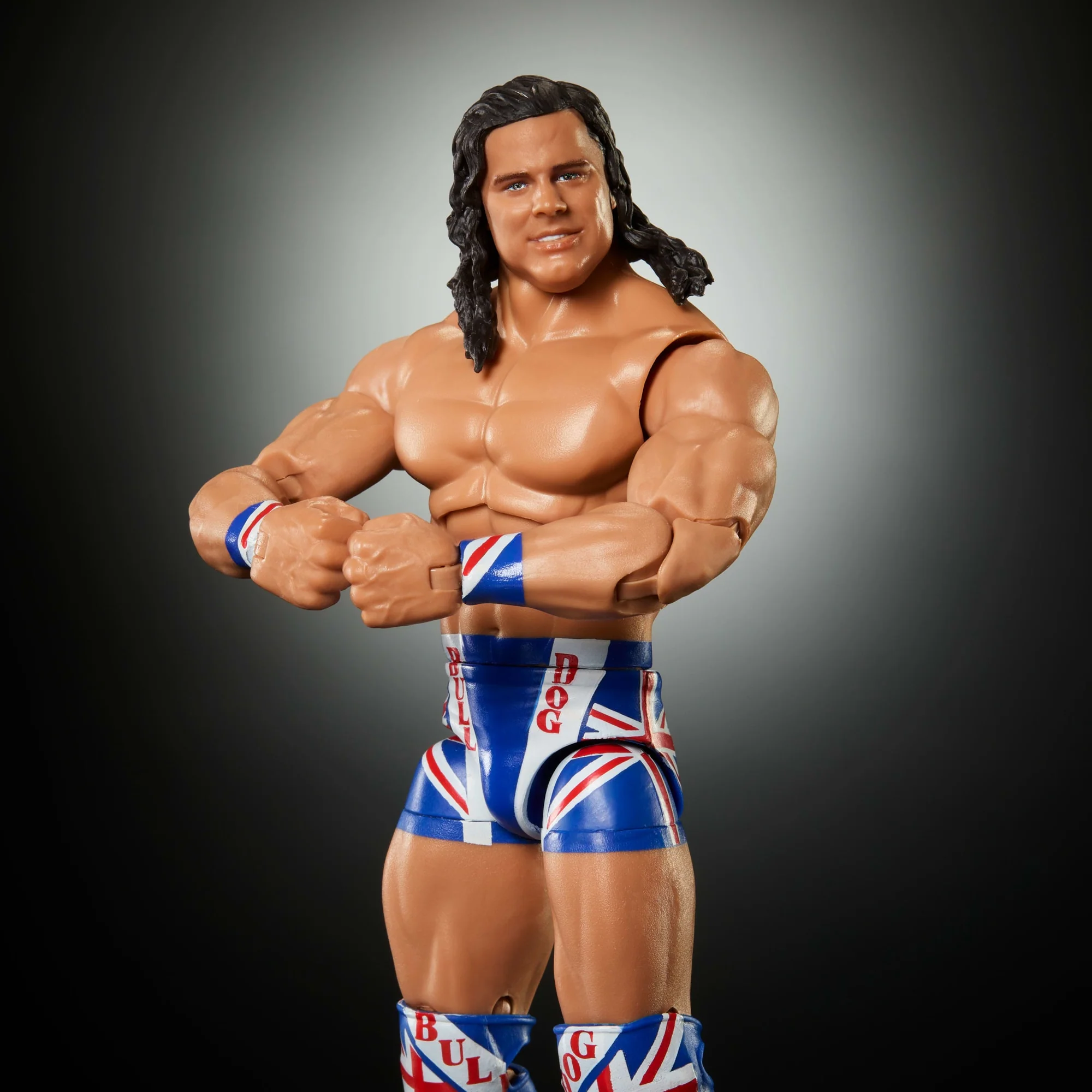 WWE Elite Legends British Bulldog Action Figure - Image 5