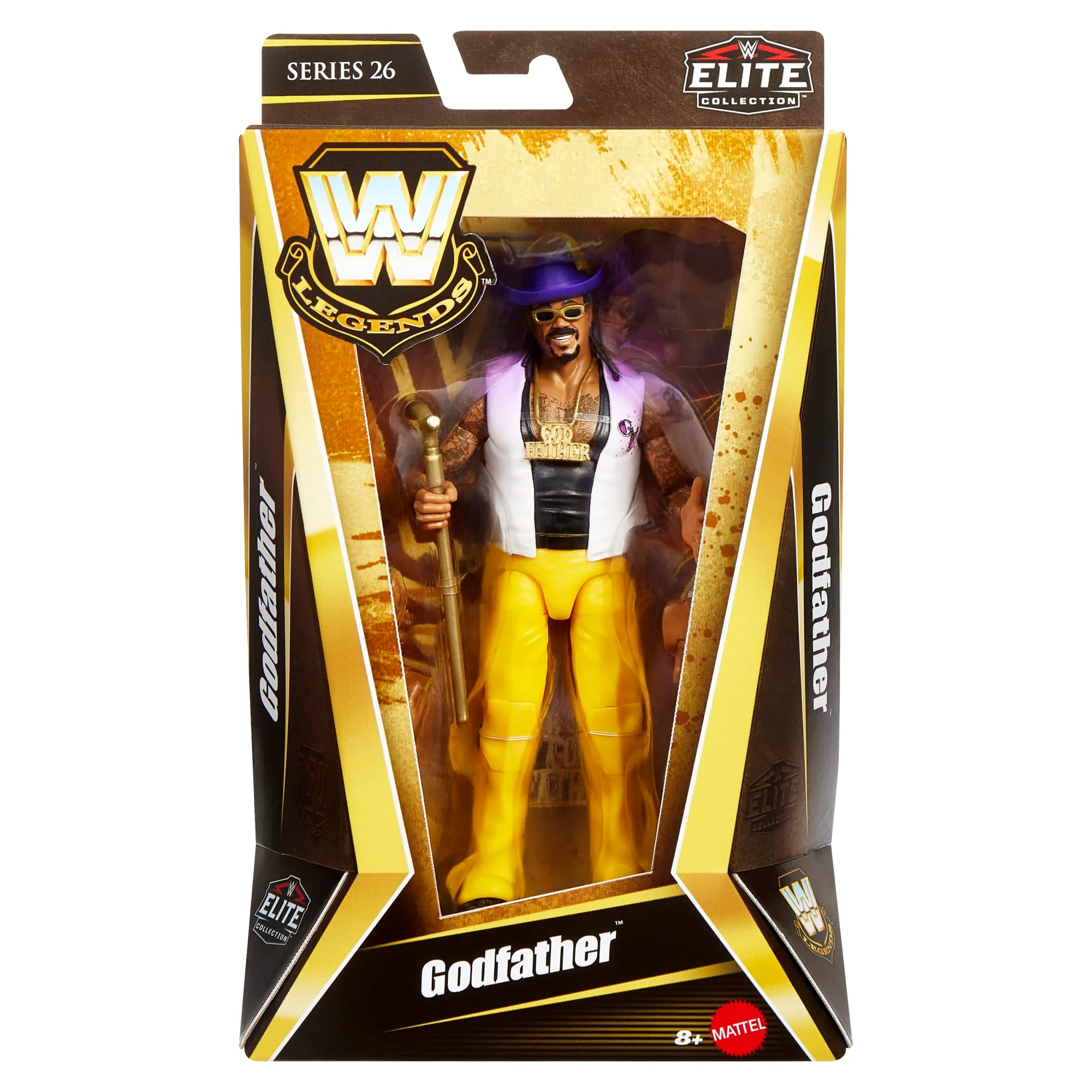 WWE Elite Legends Godfather Action Figure - Image 6