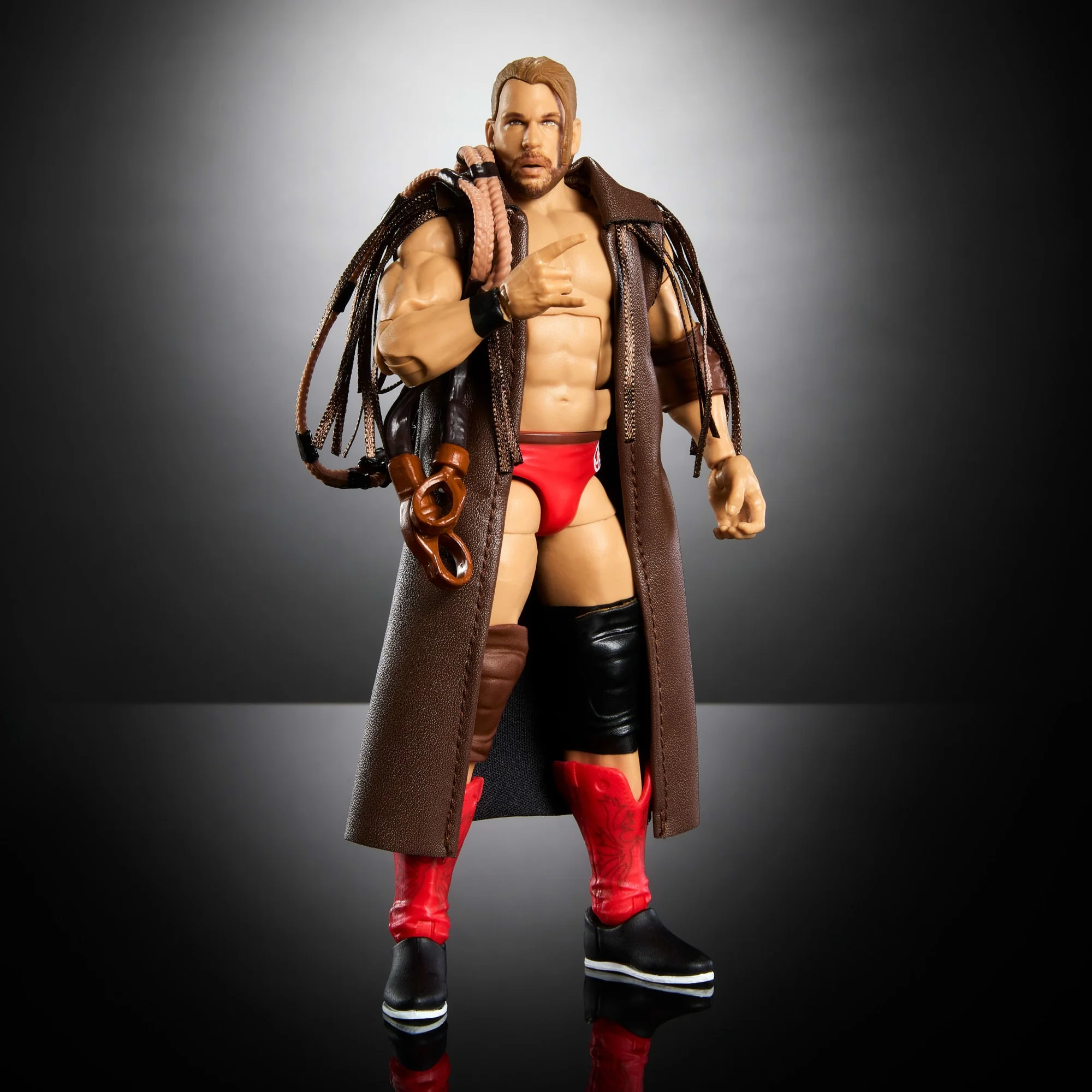 WWE Elite Legends Justin “Hawk” Bradshaw Action Figure - Image 2