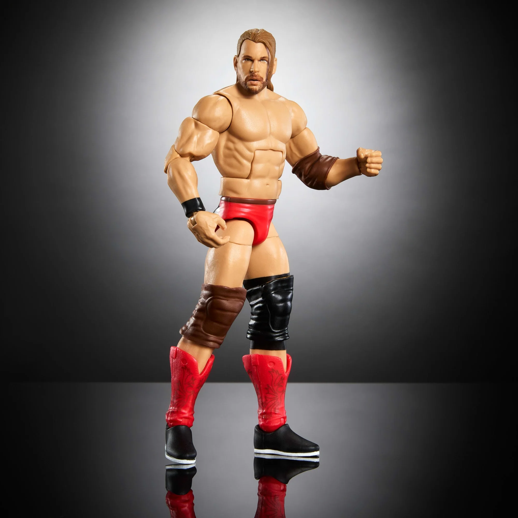 WWE Elite Legends Justin “Hawk” Bradshaw Action Figure - Image 3