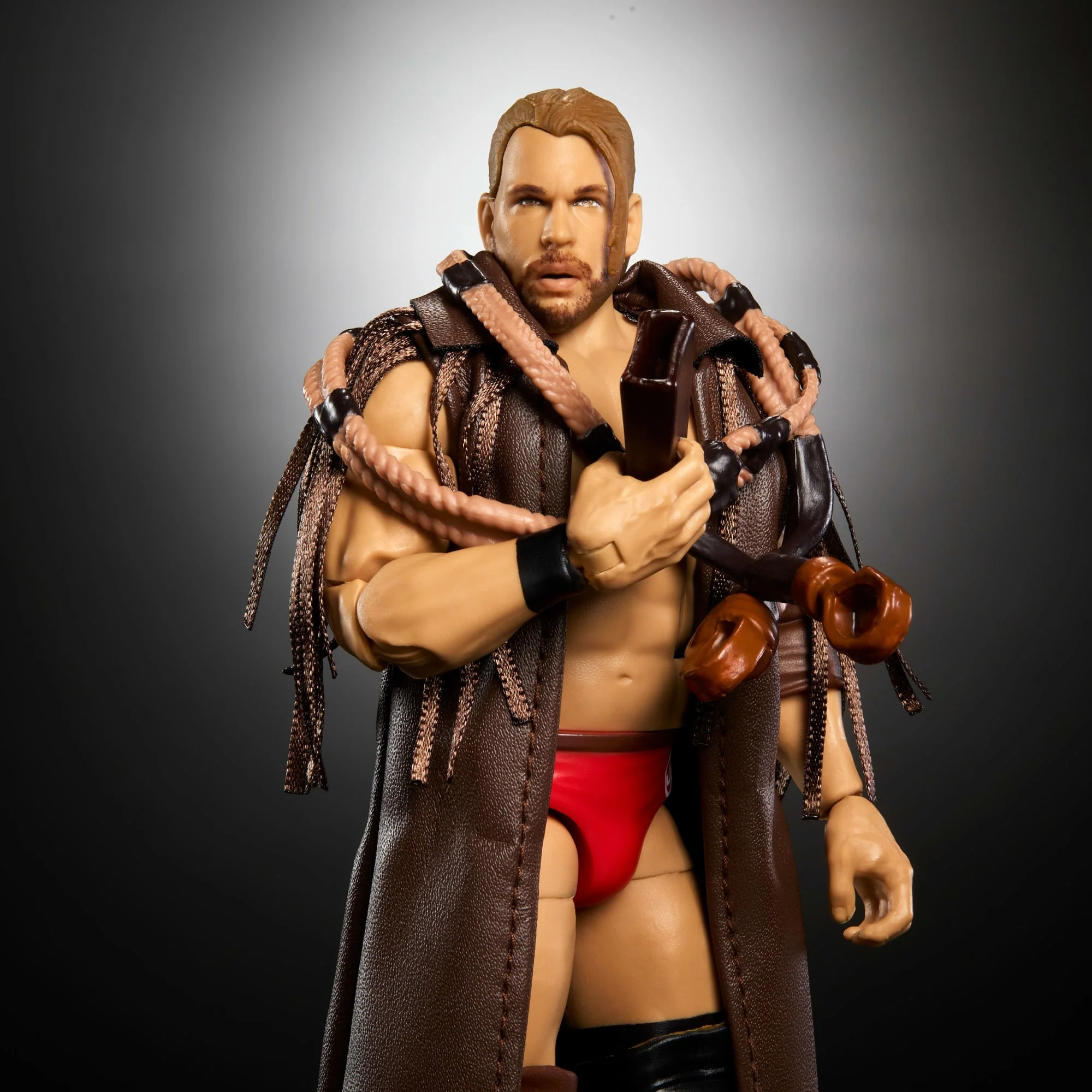 WWE Elite Legends Justin “Hawk” Bradshaw Action Figure - Image 4