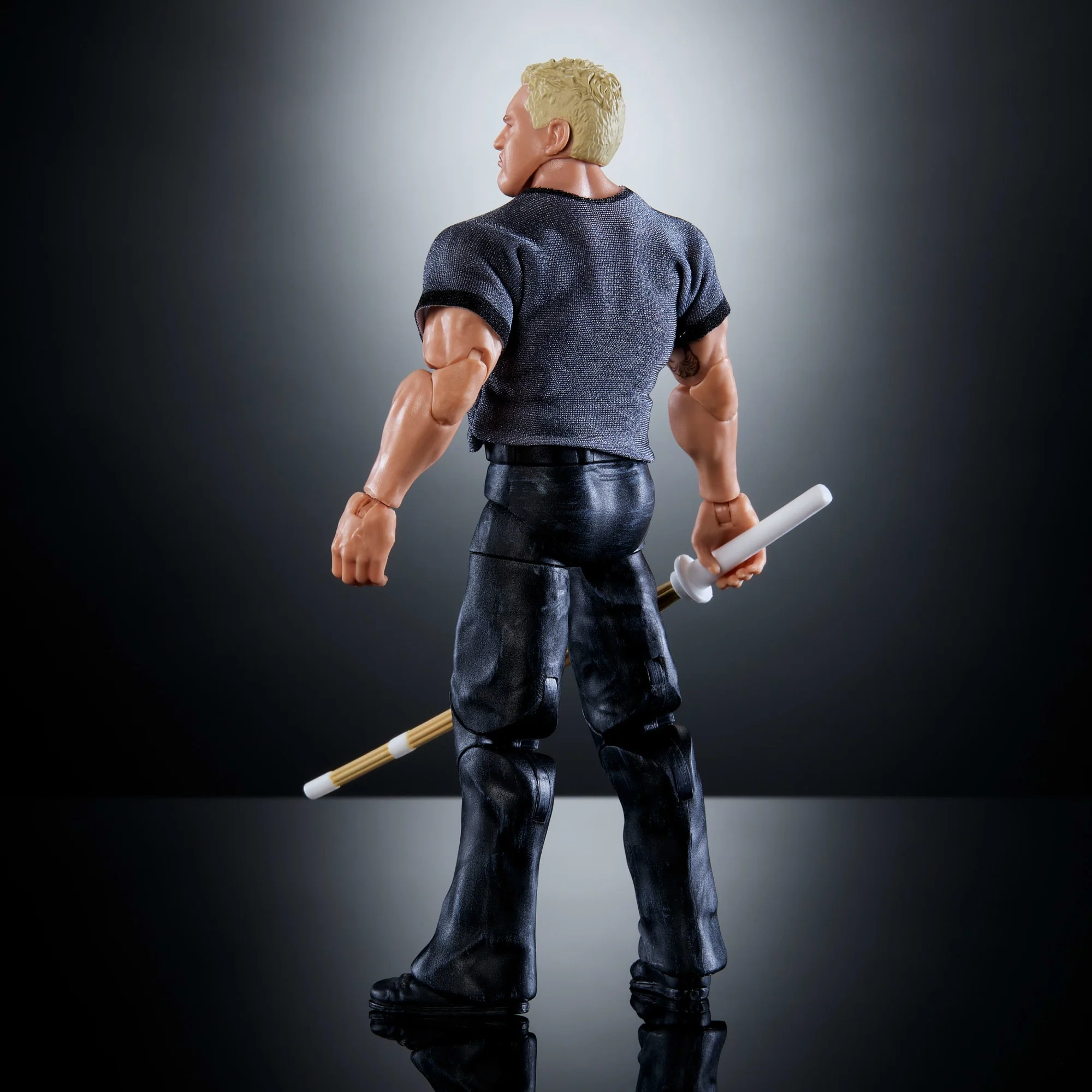 WWE Elite Collection Monday Night War Hardcore Hak Action Figure & Golga Build-A-Figure Parts - Image 4
