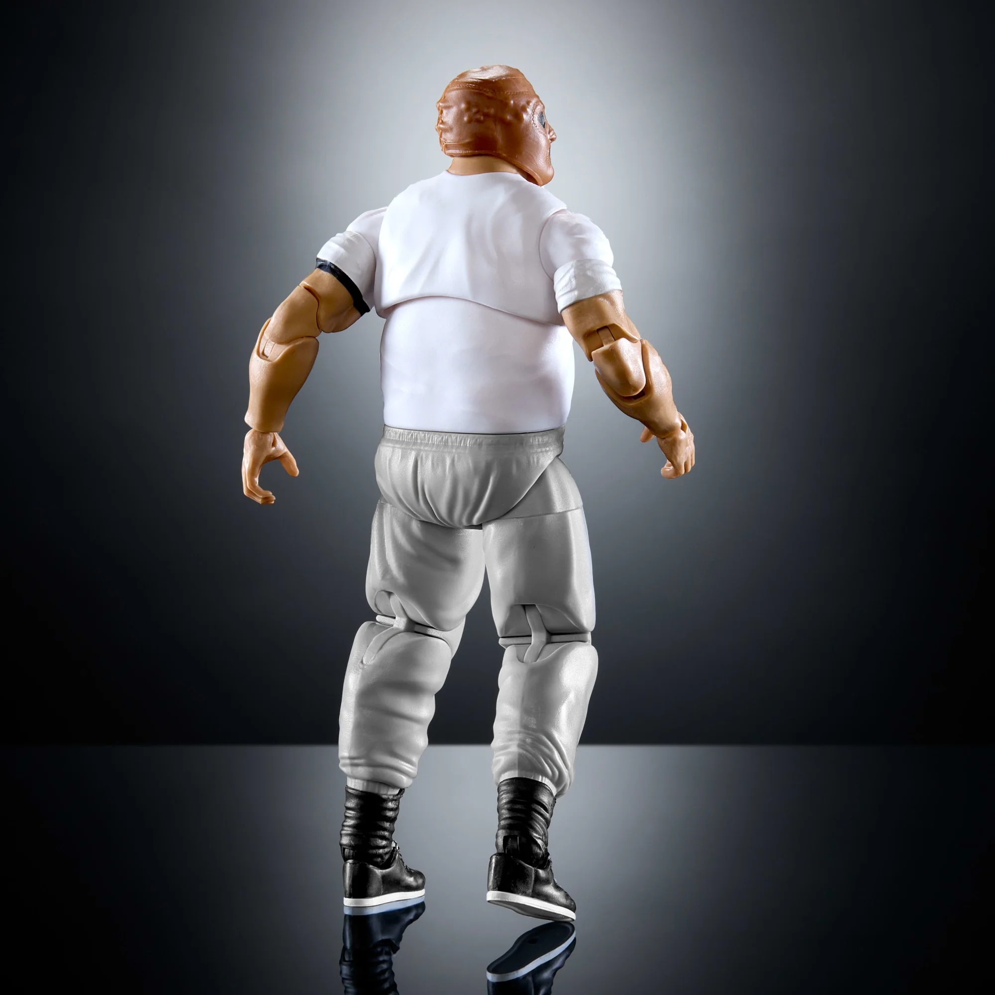 WWE Elite Collection Monday Night War Hardcore Hak Action Figure & Golga Build-A-Figure Parts - Image 9