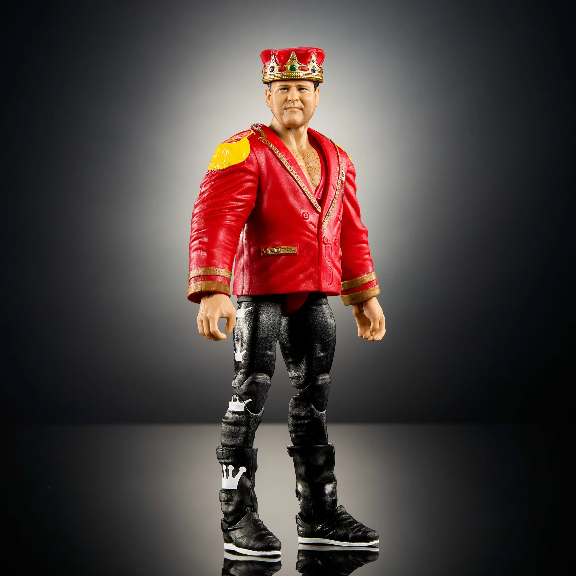 WWE Monday Night War Elite Collection Jerry “The King” Lawler Action Figure - Image 2