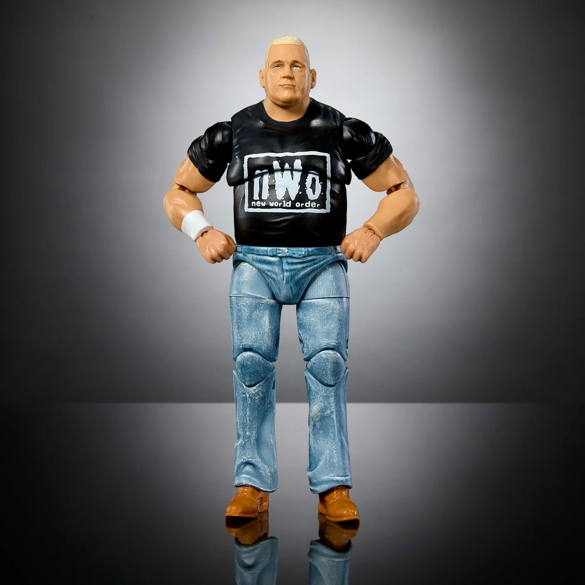 WWE Monday Night War Elite Collection Lita Action Figure & Dusty Rhodes Build-A-Figure Parts - Image 8