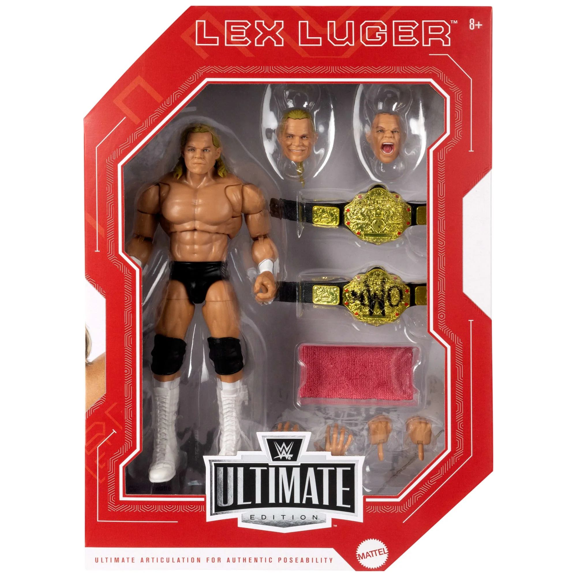 WWE Ultimate Edition Monday Night War Lex Luger Action Figure - Image 6