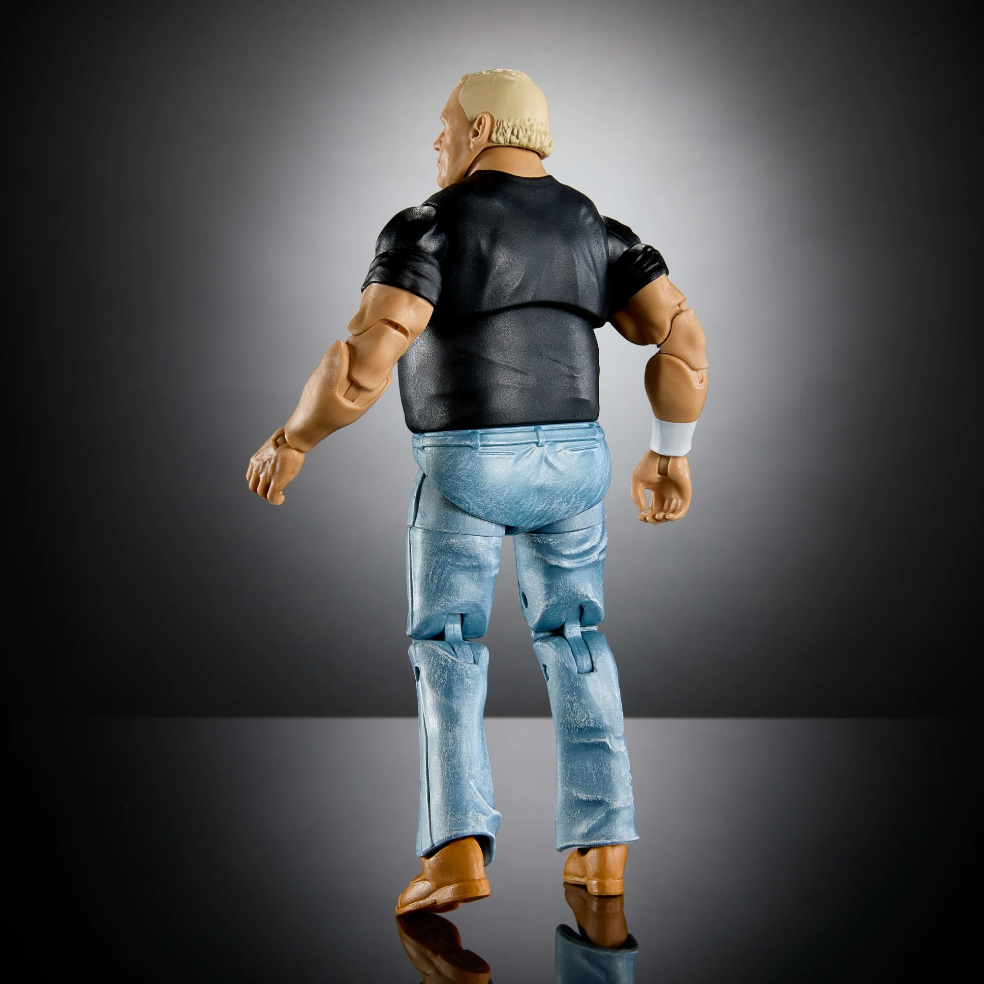 WWE Monday Night War Elite Collection Ultimate Warrior Action Figure & Dusty Rhodes Build-A-Figure Parts - Image 6