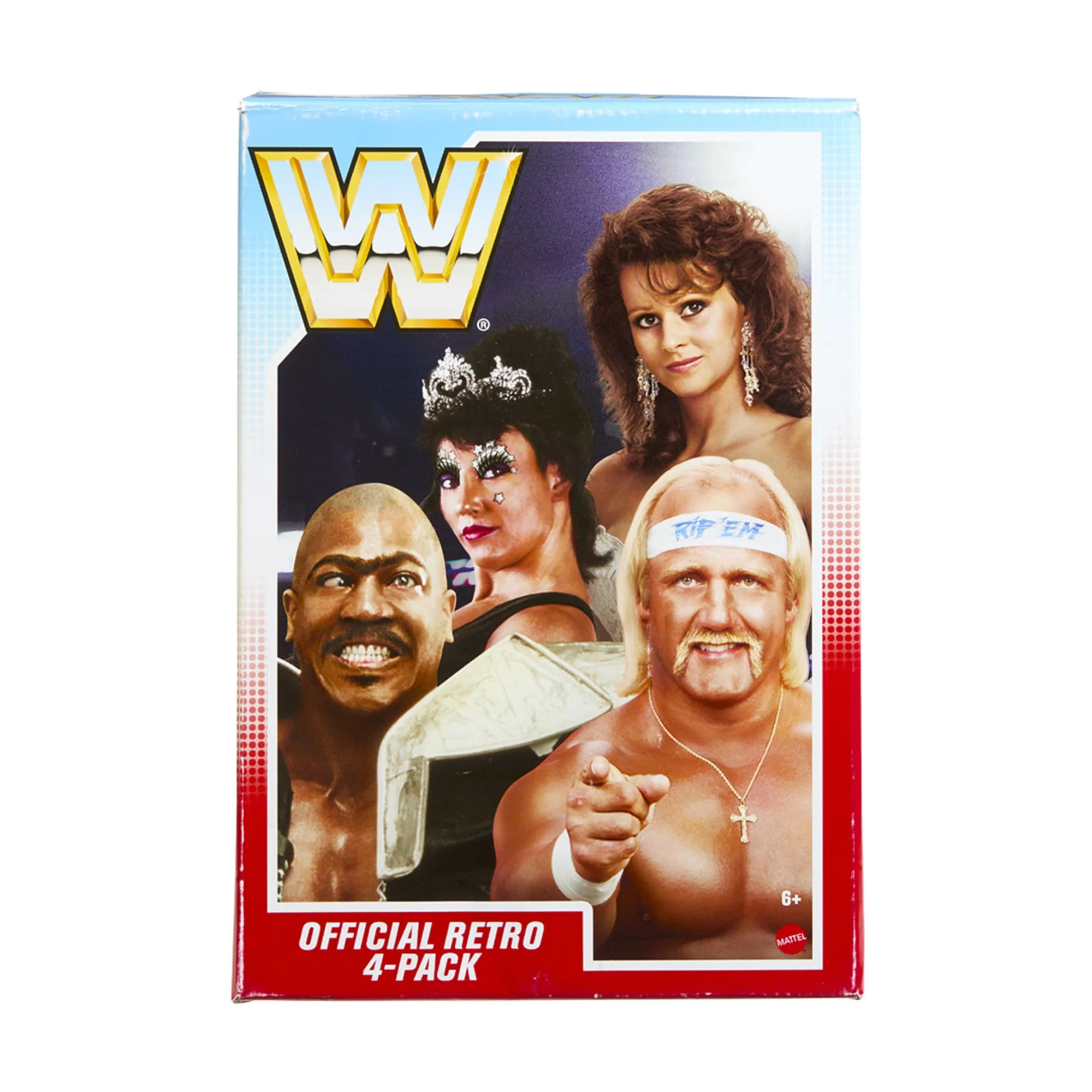 WWE Official Retro Collection Royal Rumble Ring and 4-Pack Bundle - Image 2