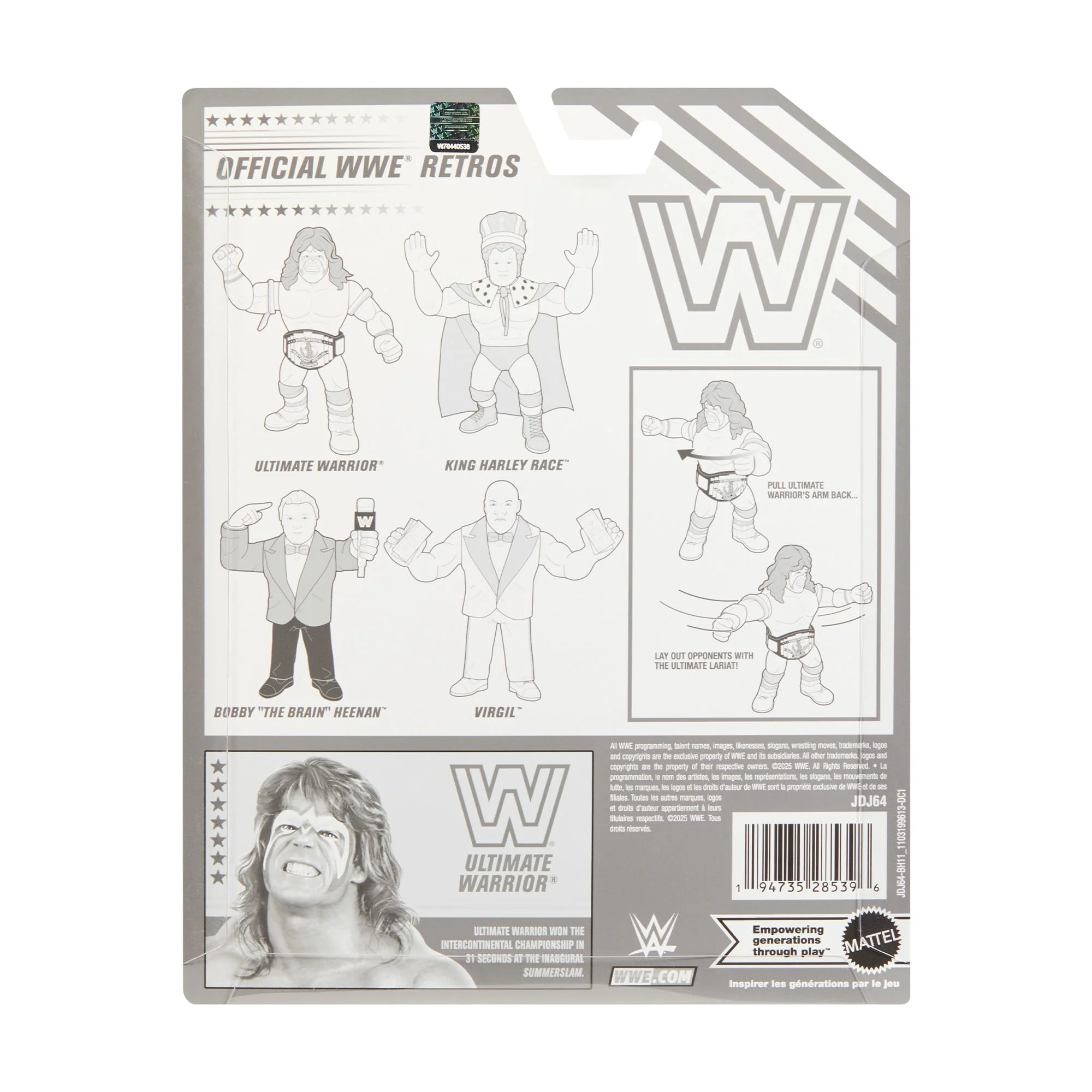 WWE Official Retro 4-Pack Action Figures - Image 11