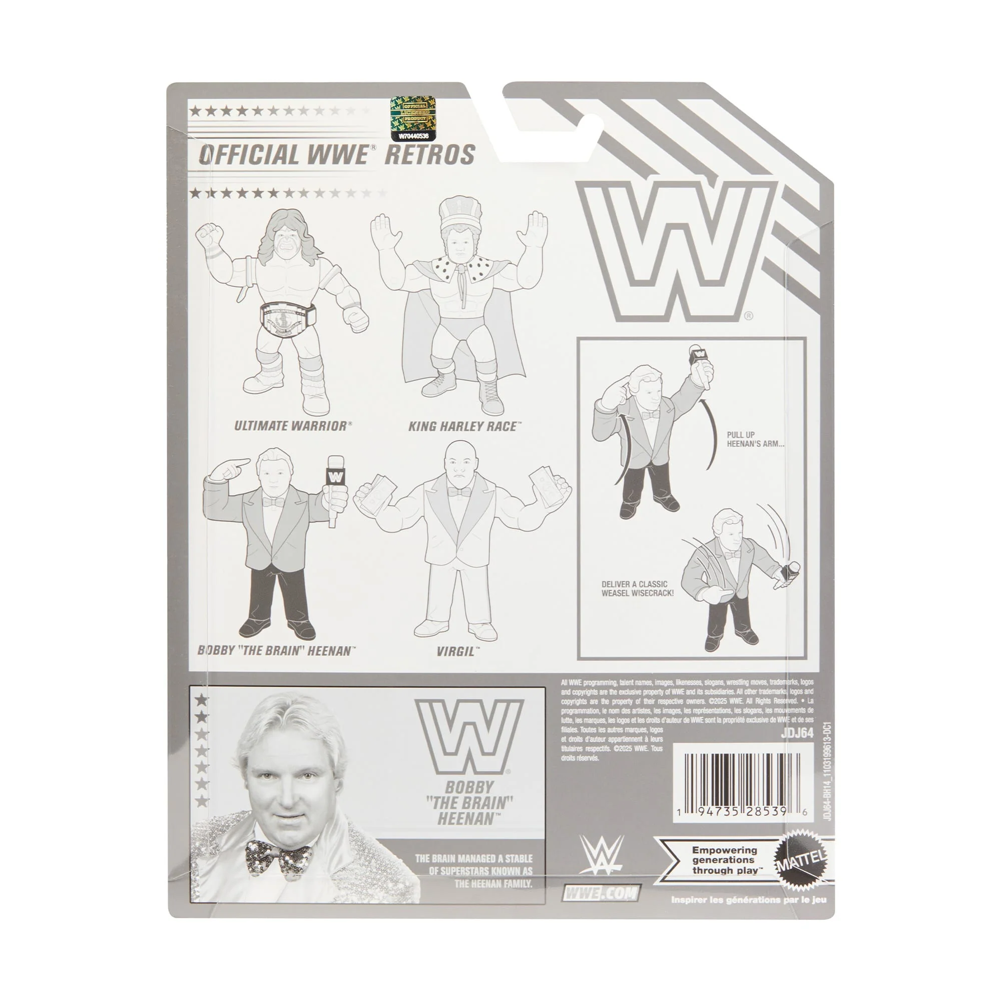 WWE Official Retro 4-Pack Action Figures - Image 15
