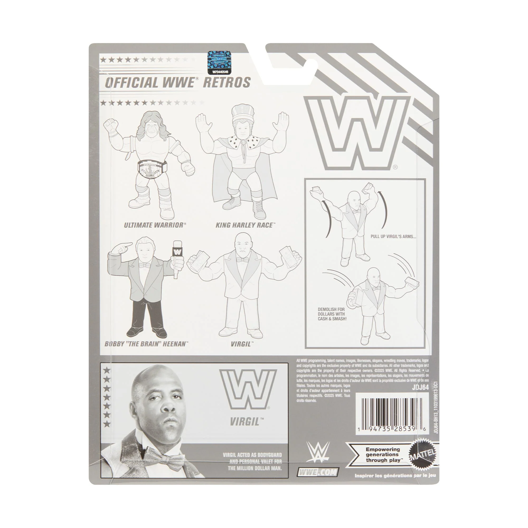 WWE Official Retro 4-Pack Action Figures - Image 17