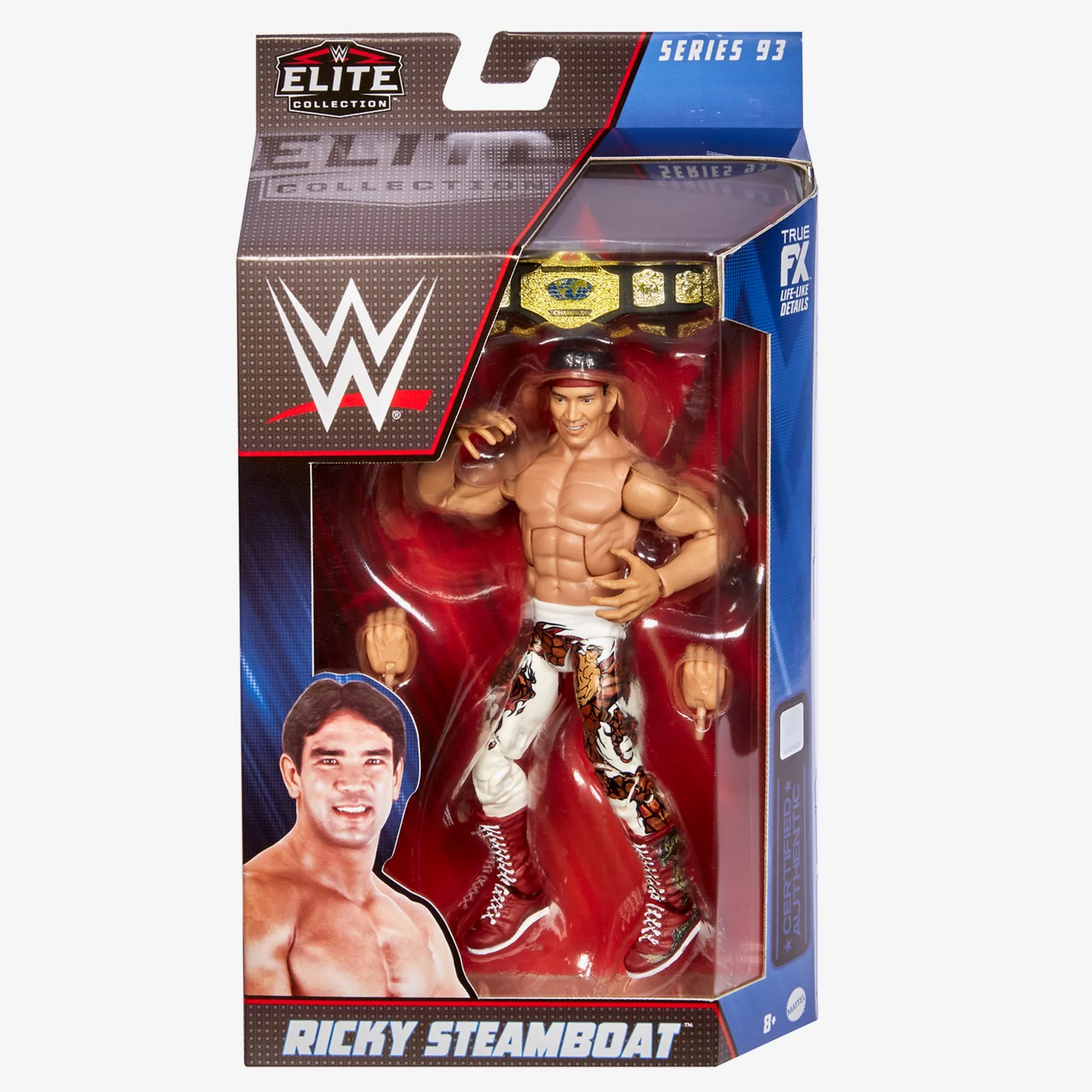 WWE Ricky "The Dragon" Steamboat Elite Collection Action Figure - Image 6