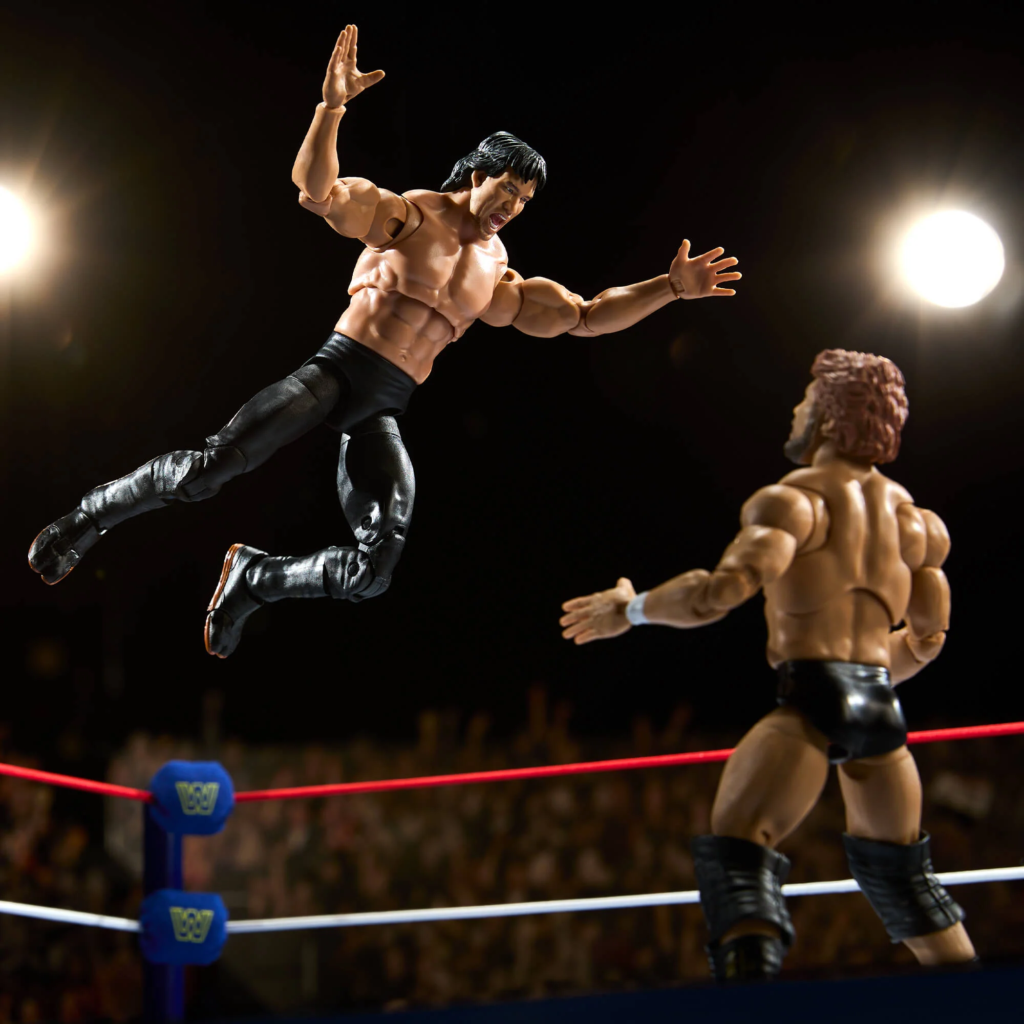 WWE Ultimate Edition Coliseum Collection “Million Dollar Man” Ted DiBiase and Ricky “The Dragon” Steamboat 2-Pack - Image 2