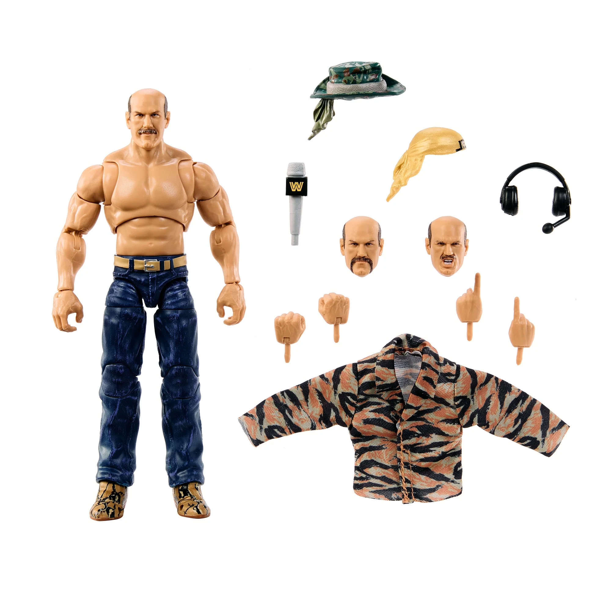 WWE Ultimate Edition Jesse “The Body” Ventura Action Figure - Image 5