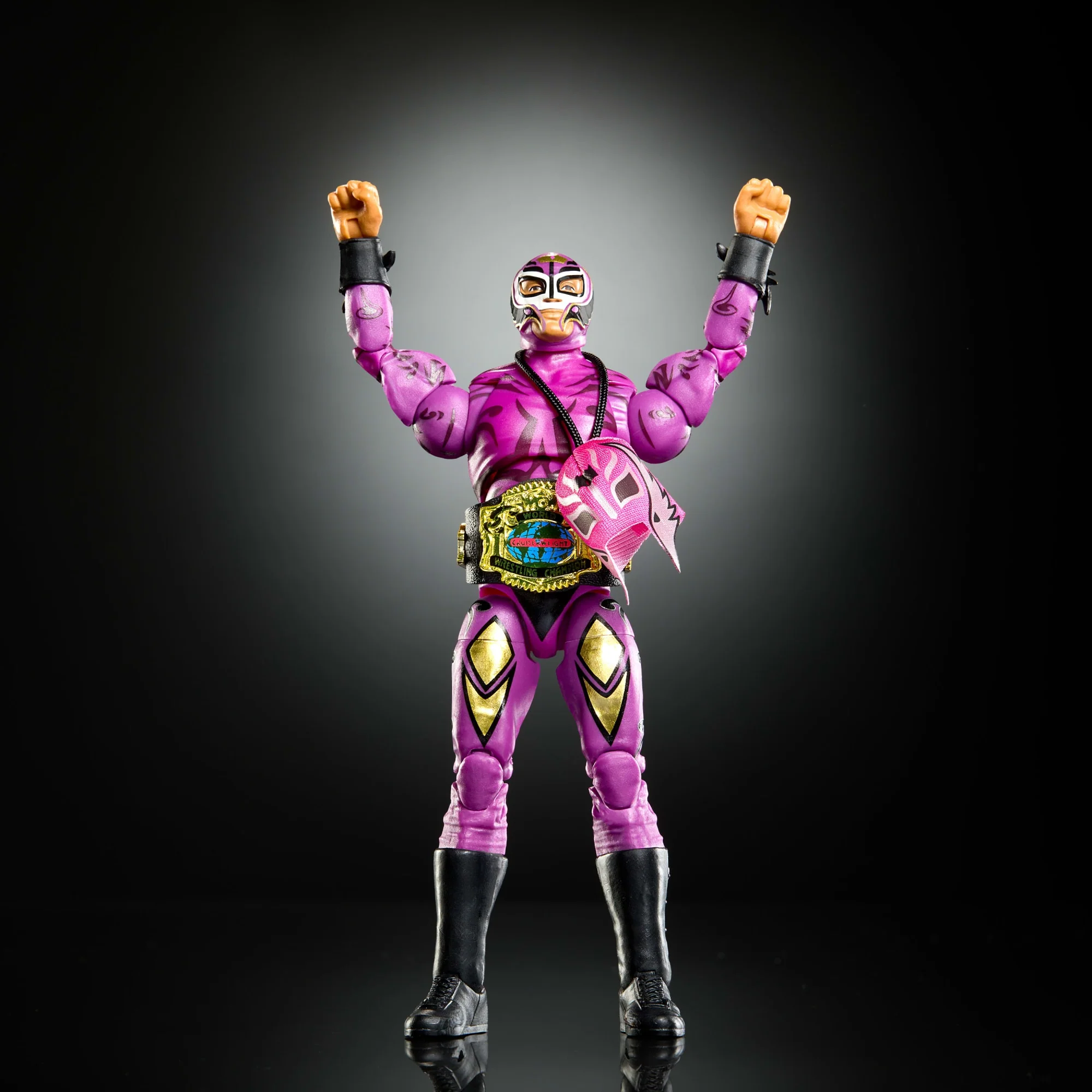 WWE Legends Ultimate Edition Rey Mysterio Action Figure - Image 2