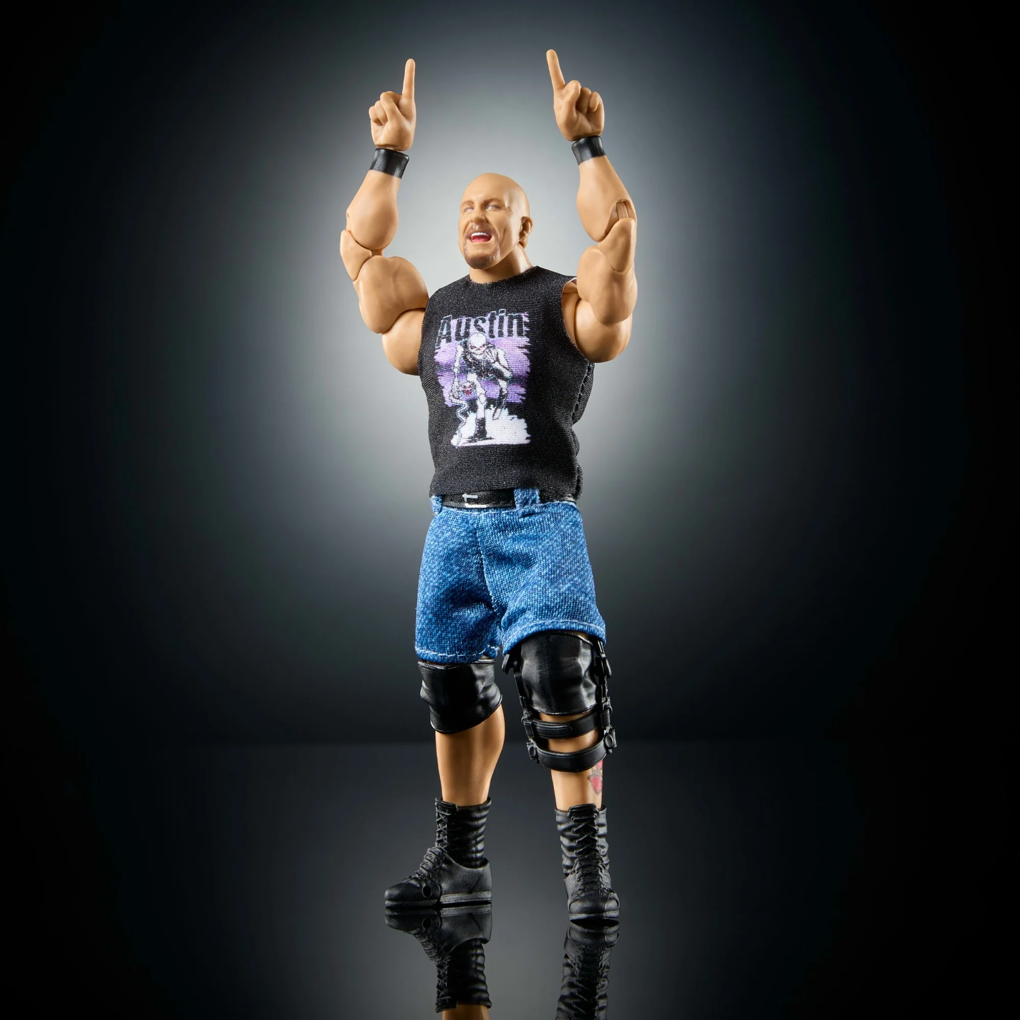 WWE Ultimate Edition Monday Night War "Stone Cold" Steve Austin Action Figure - Image 5