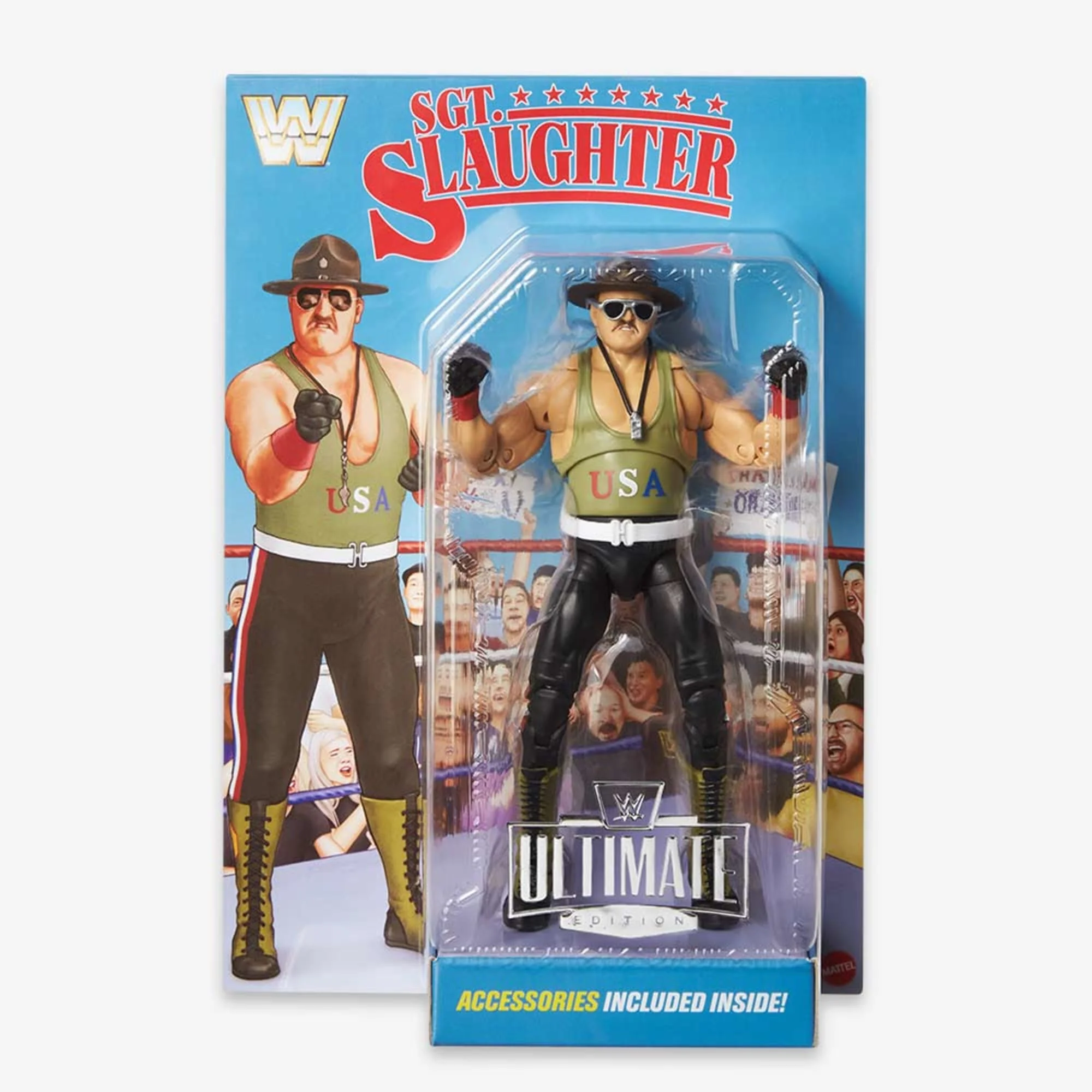 WWE Ultimate Edition Sgt. Slaughter action figure - Image 4